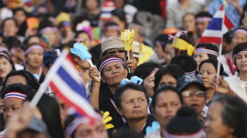 ຄວາມເຄັ່ງຕຶງດ້ານ ການເມືອງຢູ່ໄທ